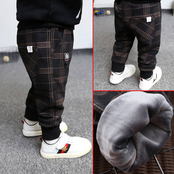 New style baby wear Plush trousers in winter - YLORESHOP