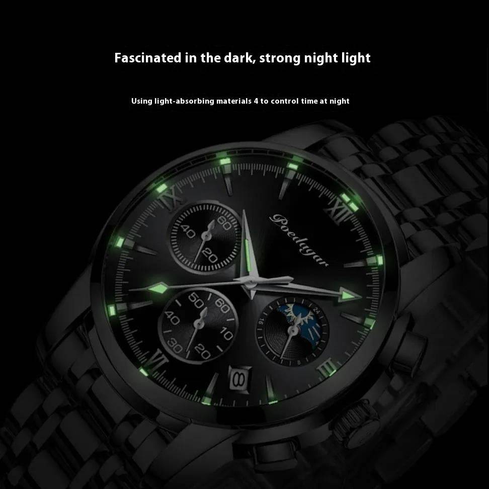 New Waterproof Luminous Multifunctional Men's Watch - YLORESHOP