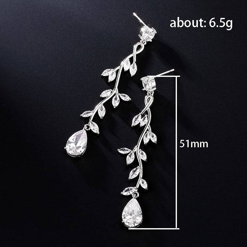 Women's Long Tassel Eardrops - YLORESHOP