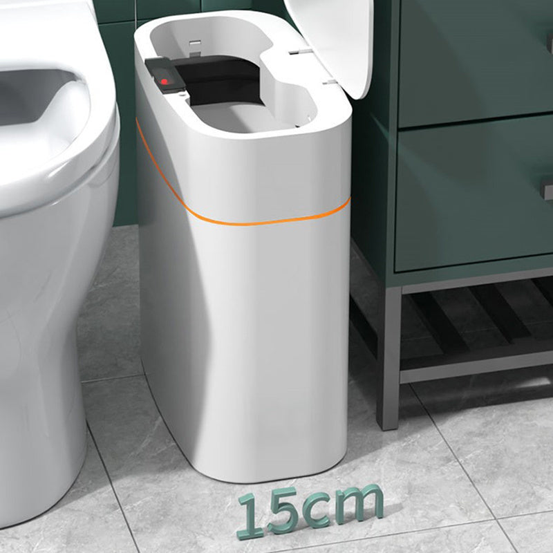 Smart Trash Can With Lid For Bedroom And Living Room Kitchen Storage Box Trash Can Induction Small Car Box Automatic Smart Dustbin Smart Trash Bin - YLORESHOP