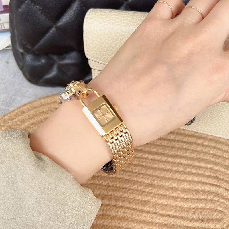 Lock Head Fashion Steel Watch Female Small Dial - YLORESHOP