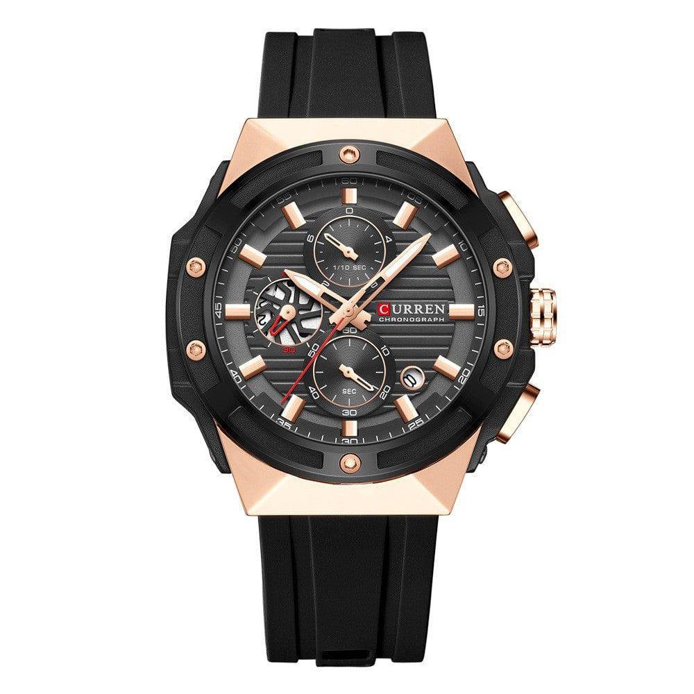 Men's Six-pin Tape Quartz Watch - YLORESHOP