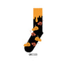 Halloween Man And Woman Cartoon Four Seasons Tube Socks - YLORESHOP