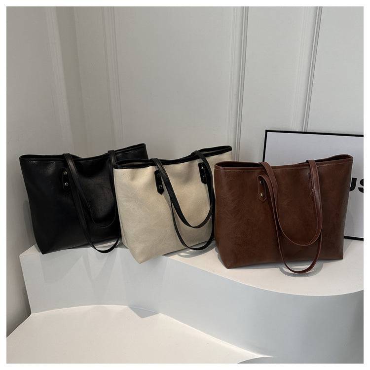 Female Versatile Commuting Shoulder Tote Bag - YLORESHOP