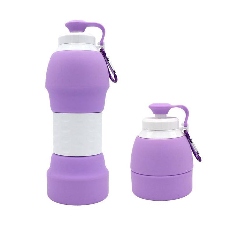 Silicone folding water bottle - YLORESHOP