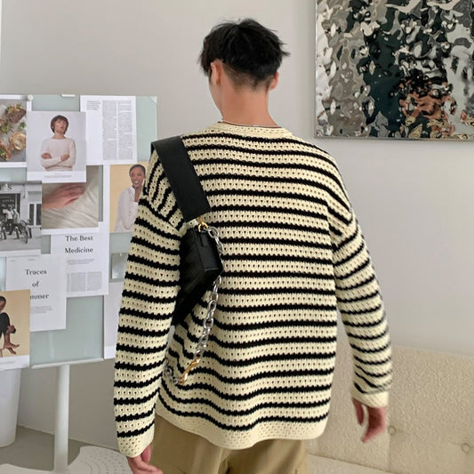 Maglione a maniche lunghe da uomo di alta qualità