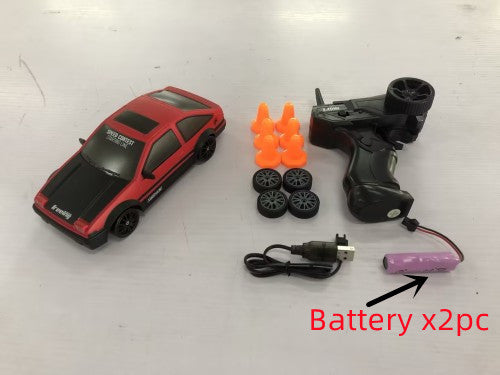 2.4G Drift Rc Auto 4WD RC Drift Auto Giocattolo di Controllo Remoto GTR Modello AE86 Veicolo Auto RC Auto da Corsa Giocattolo per I Bambini Regali Di Natale