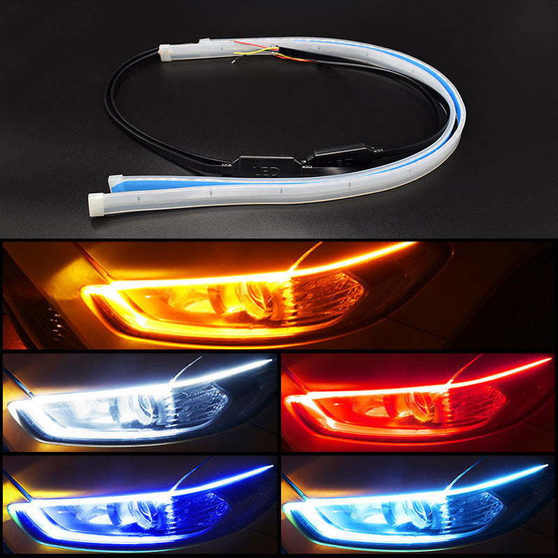 Car Light Turn Signal Led Strip Car LED Daytime Running - YLORESHOP