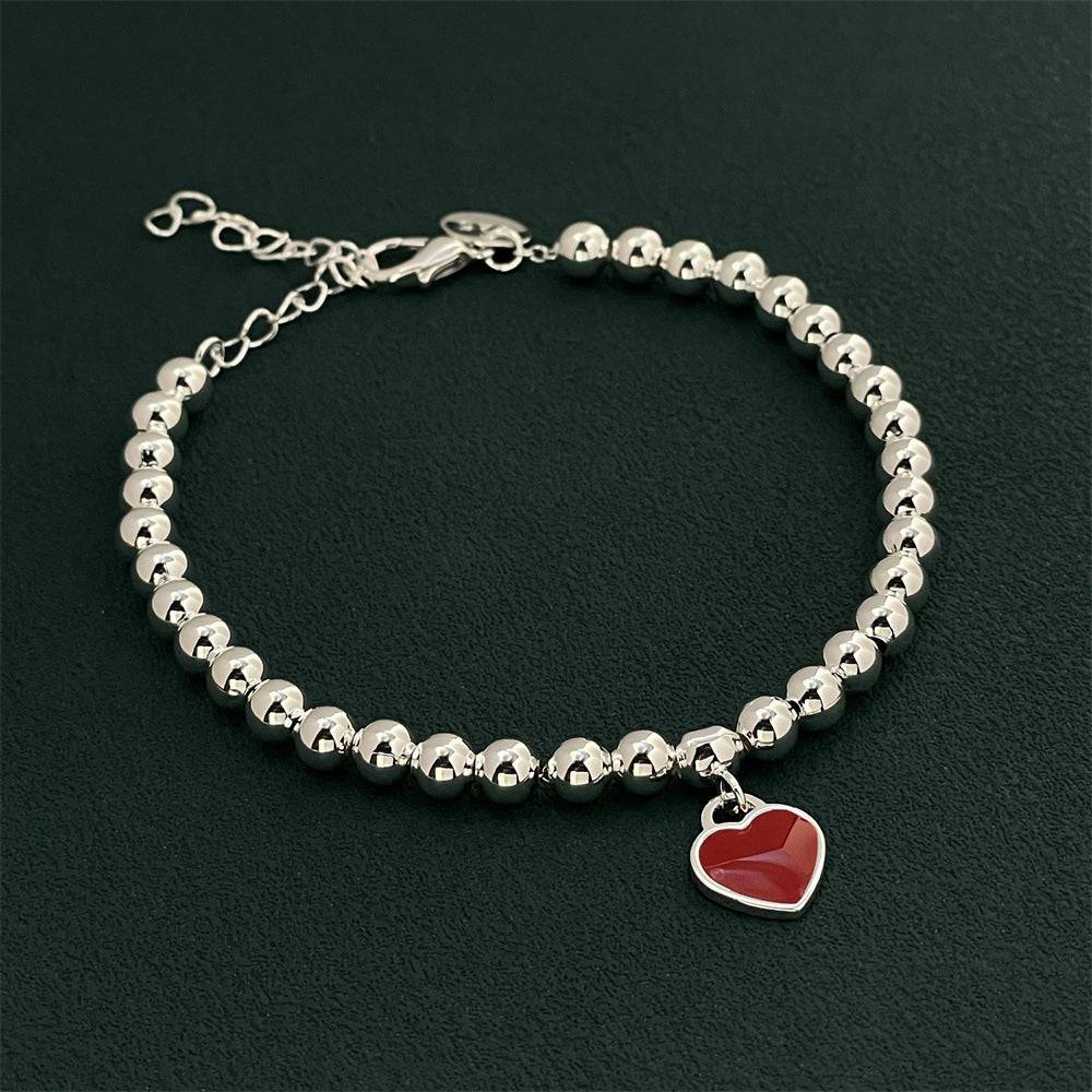 Women's Fashion Personalized Red Heart Bracelet - YLORESHOP