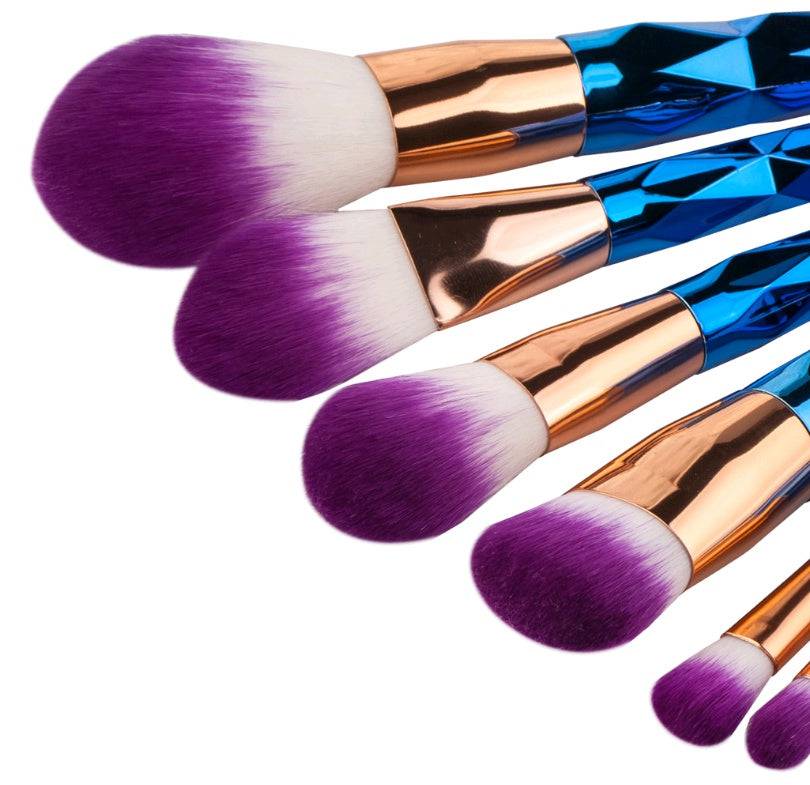 7 makeup brushes, makeup tools, diamond makeup brush foundation brush - YLORESHOP