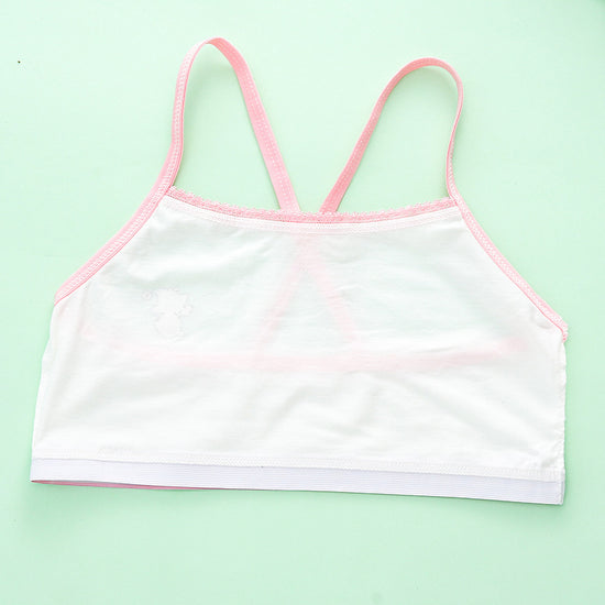 Primary School Students Development Period Girls Bra Sports Children's Underwear Vest - YLORESHOP