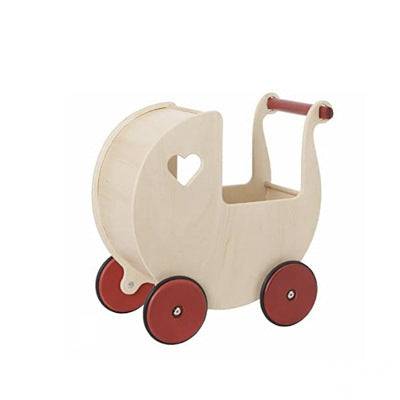 Sebra Baby Walker Moover Love Doll Passeggino Piccolo bambino in legno per bambini sopra la casa Passeggino giocattolo