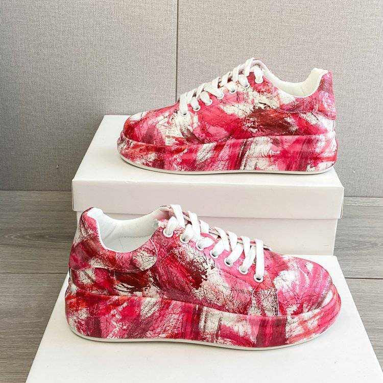 Graffiti Sneakers Plus Size Casual Sneakers - YLORESHOP