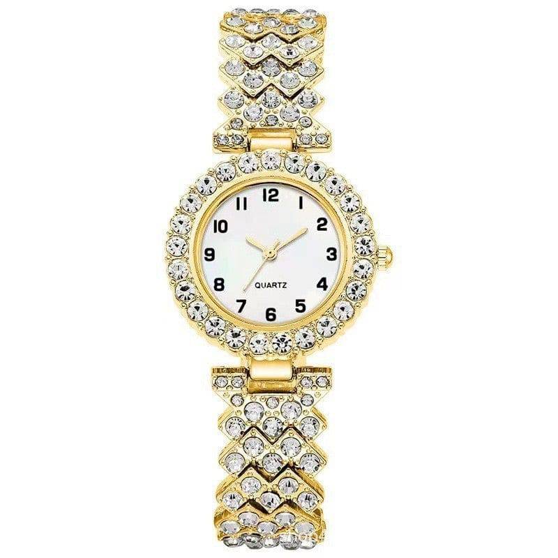 Fashion Jewelry Numbers Diamond Women's Watch Bracelet - YLORESHOP