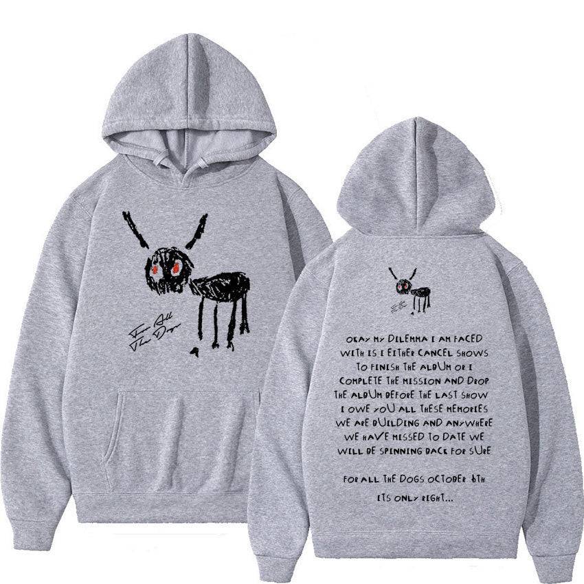 Rapper Drake For All The Dogs Letter Hoodie - YLORESHOP