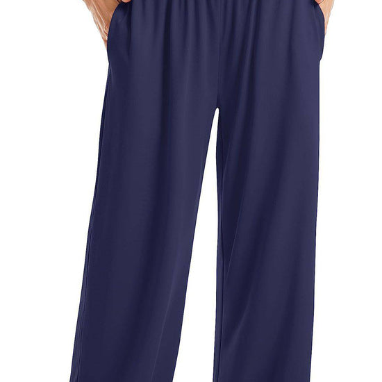 Women's Cross Waist Yoga Pants Loose Trousers Sports Pants - YLORESHOP