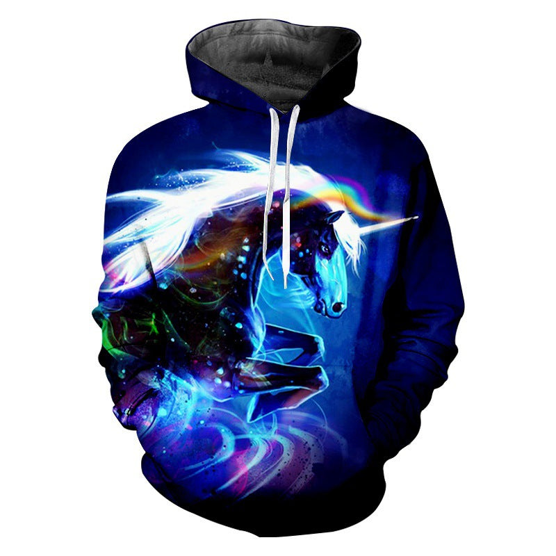 3D Digital Printing Long-Sleeved Sports Sweatshirt - YLORESHOP