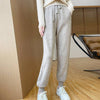 Autumn And Winter Wool Knitted Loose Slimming Loose Tapered Pants - YLORESHOP