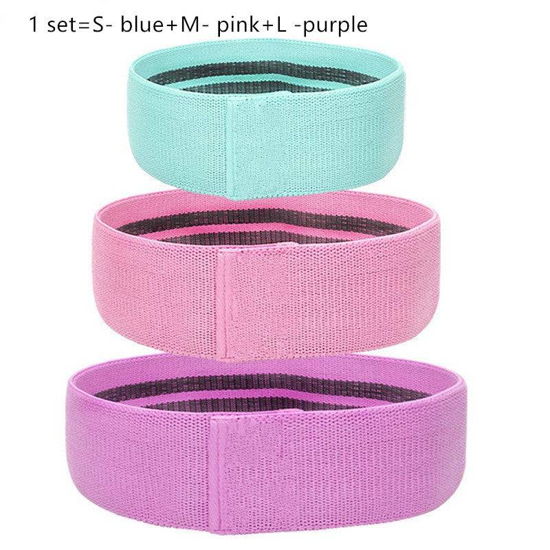 Resistance Band Elastic Hip Circle Fitness Squat Resistance Buttocks Circle Yoga - YLORESHOP