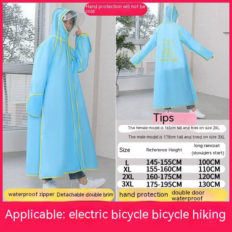 Electric Bike Raincoat Riding Rain-proof - YLORESHOP