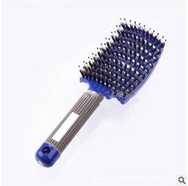 Hairbrush Anti Klit Brushy Haarborstel Women Detangler Hair Brush Bristle Nylon Scalp Massage  Teaser Hair Brush Comb - YLORESHOP