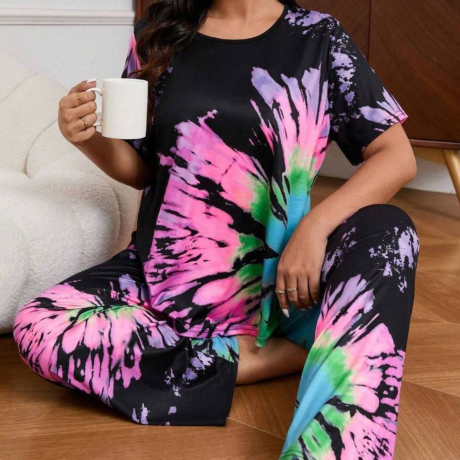 Trousers Plus-sized Plus Size Women's Pajamas Homewear Suit - YLORESHOP