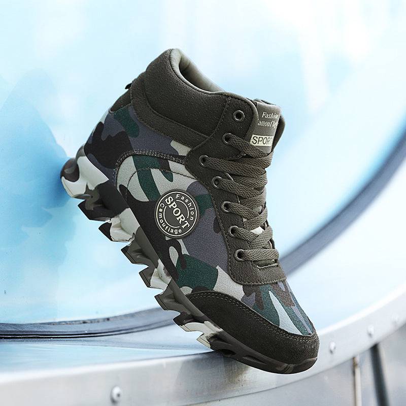 Women's Casual Camouflage Increased Sneakers - YLORESHOP