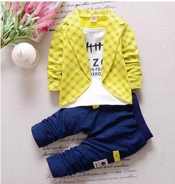 toddler baby clothes children suit 0-3 years old suit + pants children's sportswear boys girls children's clothing brand - YLORESHOP