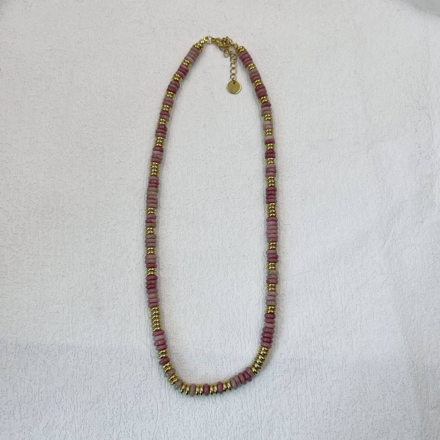 Niche Natural Semi-precious Stone Color Necklace Handmade - YLORESHOP