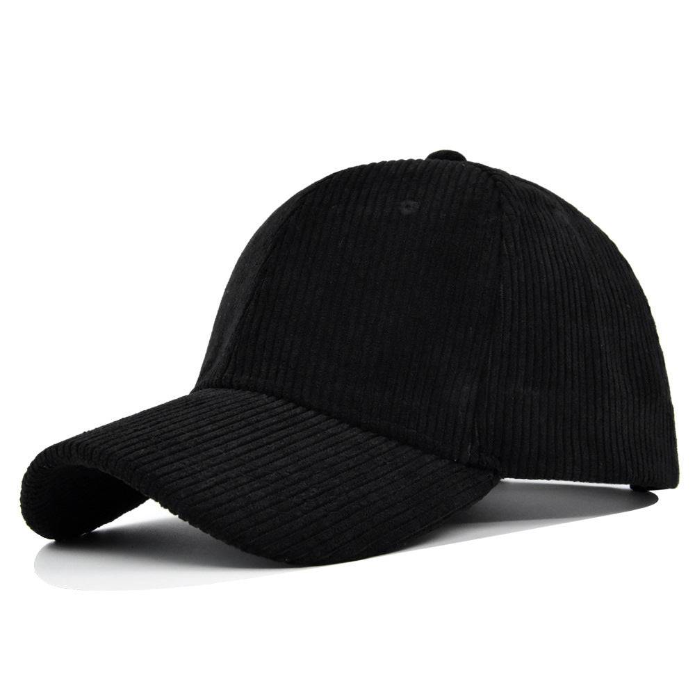 Fashion Corduroy All-matching Peaked Cap Men