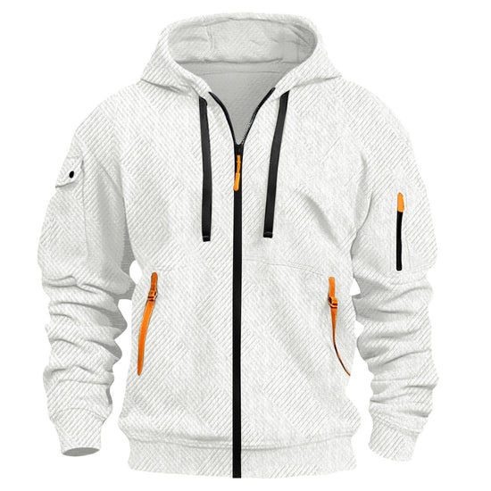 Outerwear Pocket Decorated Sporty Casual Hoodie For Men - YLORESHOP