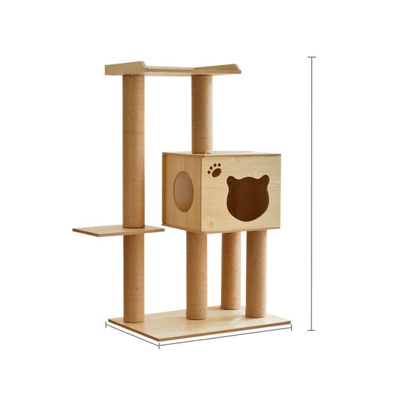 Cat Crawl Nest Scratching Board Forniture per alberi Capsula spaziale per giocattoli per animali domestici