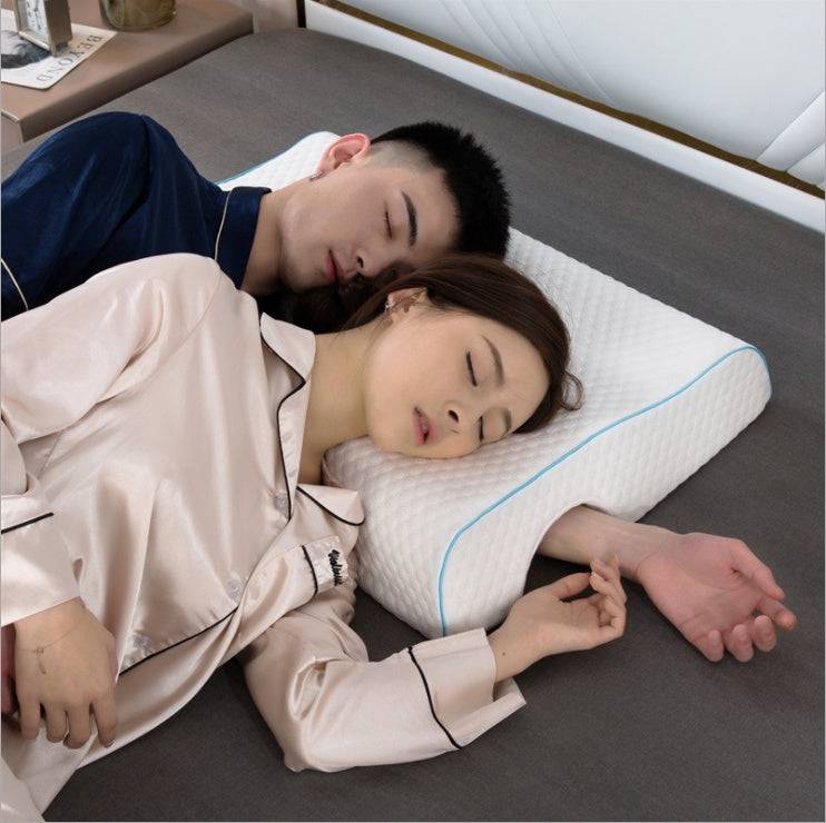 Couples Pillow Arched Cuddle Pillow With Slow Rebound Memory Foam For Arm Rest Hand Pillow - YLORESHOP