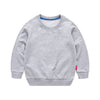 Boys' colorful, loose-fitting, round-neck long-sleeved sweater - YLORESHOP