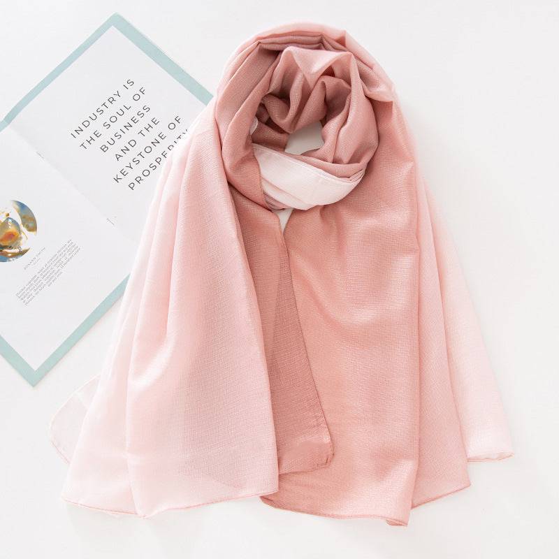 New Hemp Cotton Stitching Scarf Long Warm - YLORESHOP