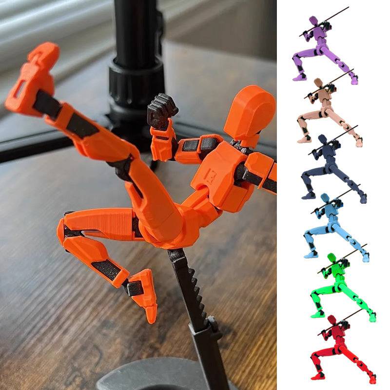 Multi-Jointed Movable Shapeshift Robot 2.0 3D Printed Mannequin Dummy Action Model Doll Toy Kid Gift - YLORESHOP