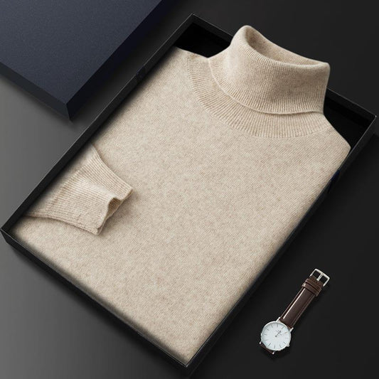 Maglione base in cashmere da uomo