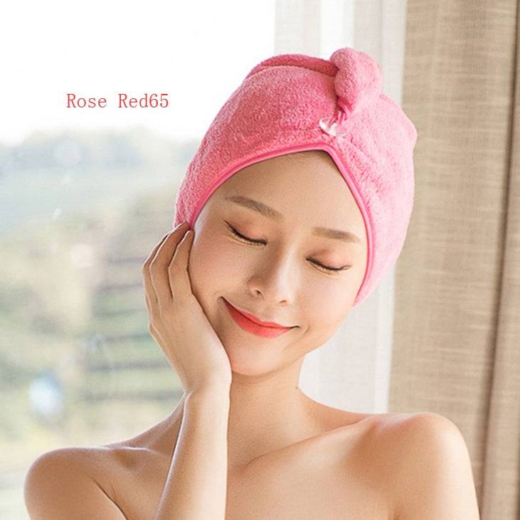 Women's Hair Dryer Cap, Absorbent Dry Hair Towel - YLORESHOP