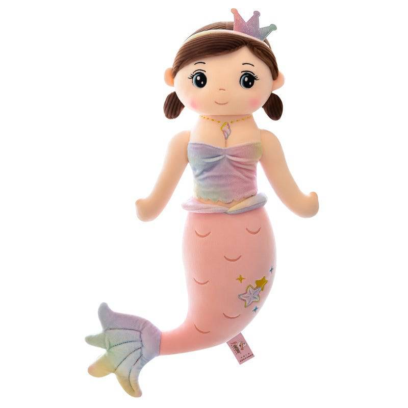 Children's Fashion New Crown Mermaid Plush Toy - YLORESHOP