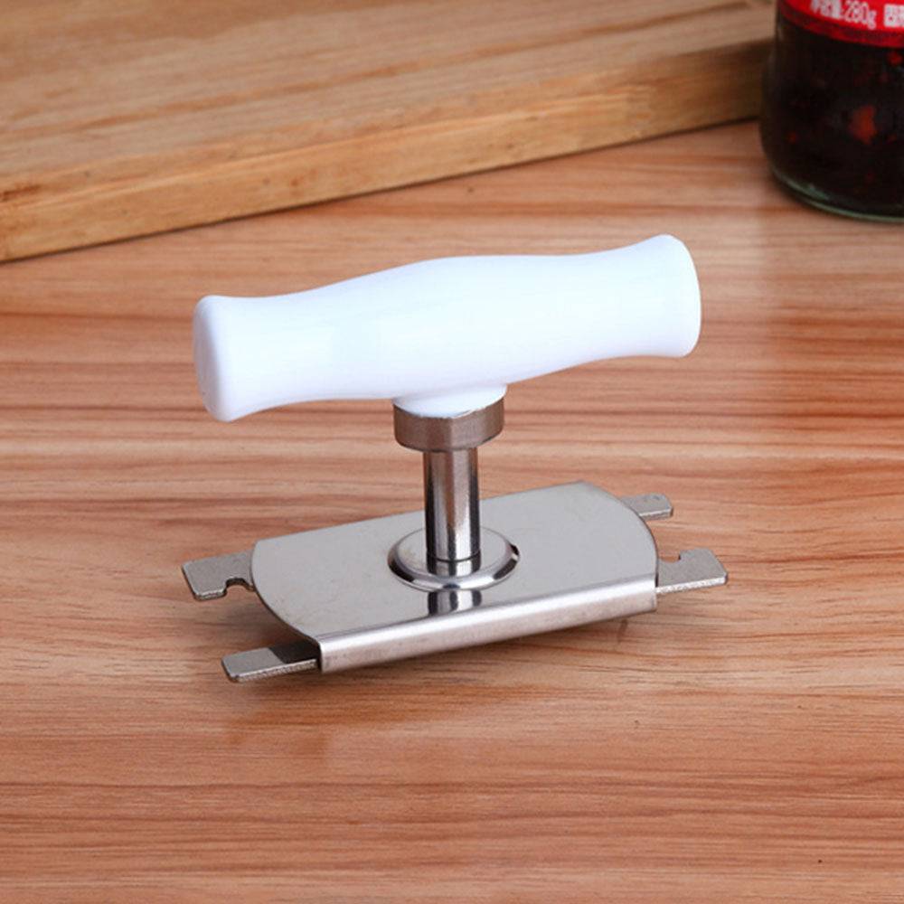 Stainless Steel Manual Screw Seal Adjustable Bottle Opener - YLORESHOP