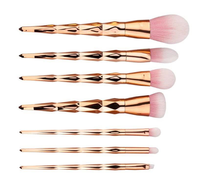 7 makeup brushes, makeup tools, diamond makeup brush foundation brush - YLORESHOP