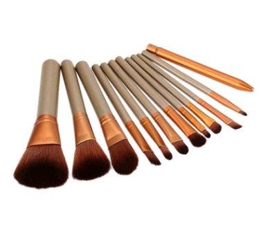 12 makeup brush sets iron box makeup tools makeup tools - YLORESHOP