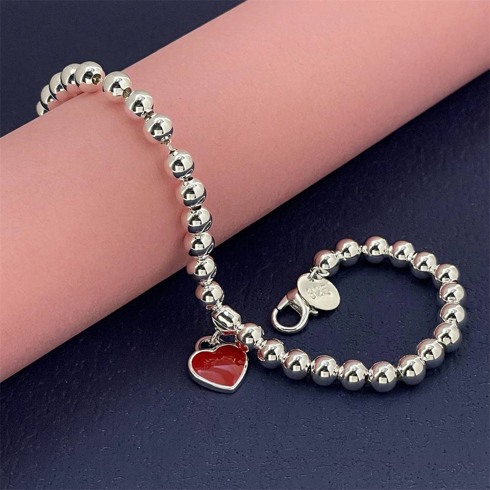 Women's Fashion Personalized Red Heart Bracelet - YLORESHOP