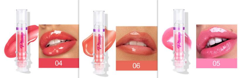 New Tube Lip Rich Lip Color Slightly Spicy Lip Honey Lip Glass Mirror Face Lip Mirror Liquid Lipstick - YLORESHOP