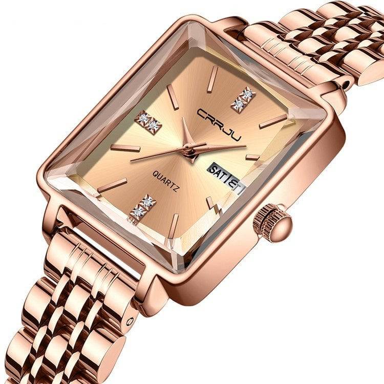 Simple Business Personality Fashion Waterproof Popular New Steel Belt Women's Watch - YLORESHOP