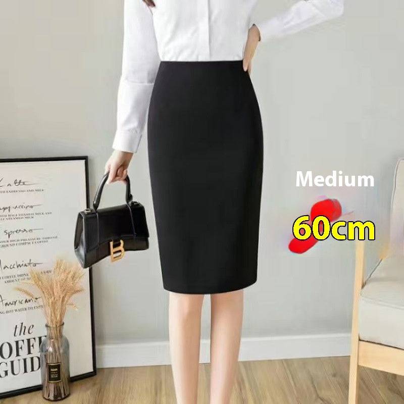 Women's Spring And Autumn Dress Skirt Split