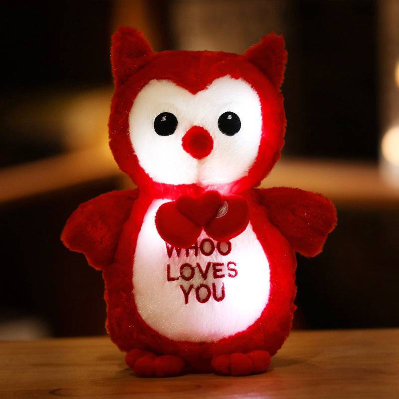 Led Light Up Teddy Bear Doll Pillow Light Up Plush Toy - YLORESHOP