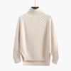 Turtleneck Pullover Long-Sleeved Sweater - YLORESHOP