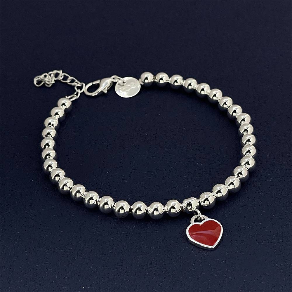 Women's Fashion Personalized Red Heart Bracelet - YLORESHOP