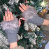 Wool Knit Gloves Sleeves Sweet Warm Versatile Wool Gloves - YLORESHOP